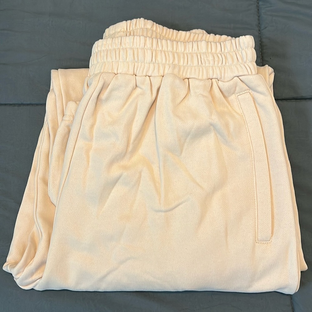 Naked Wardrobe Khaki Sweatpants Size Large